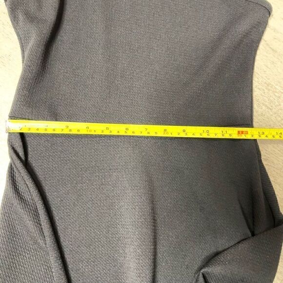 Olivia Rae, Black Textured Fit & Flare Dress Sleeveless Racerback Women’s Medium - Picture 6 of 10